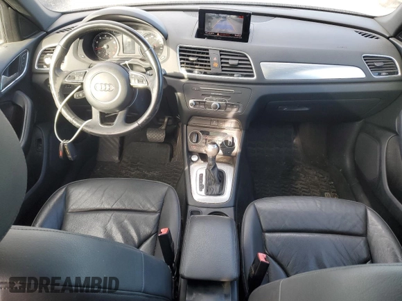 2018 Audi Q3 Premium with VIN WA1BCCFS1JR000879, listed as a Copart auction lot 47221015 with 18,464 mi miles and Salvage title. Bid and sale history available at DreamBid. Image 8.