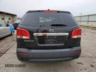 2011 Kia Sorento LX with VIN 5XYKT3A16BG171745, listed as a Copart auction lot 50756205 with 258,116 mi miles and Salvage Title. Bid and sale history available at DreamBid. Image 6.