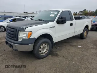 2013 Ford F-150 XL with VIN 1FTNF1EF9DKF21378, listed as a Copart auction lot 73267864 with 97,481 mi miles and Salvage title. Bid and sale history available at DreamBid. Image 1.