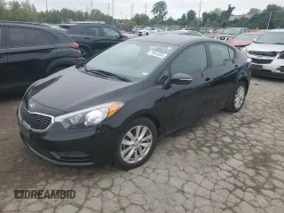 2016 Kia Forte LX with VIN KNAFX4A67G5558227, listed as a Copart auction lot 71641534 with 0 mi miles and Salvage Title. Bid and sale history available at carsss.com. Image 1.
