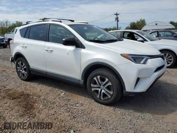 2018 Toyota RAV4 LE with VIN JTMBFREV4JJ720011, listed as a Copart auction lot 54916955 with 135,717 mi miles and Salvage Title. Bid and sale history available at carsss.com. Image 4.