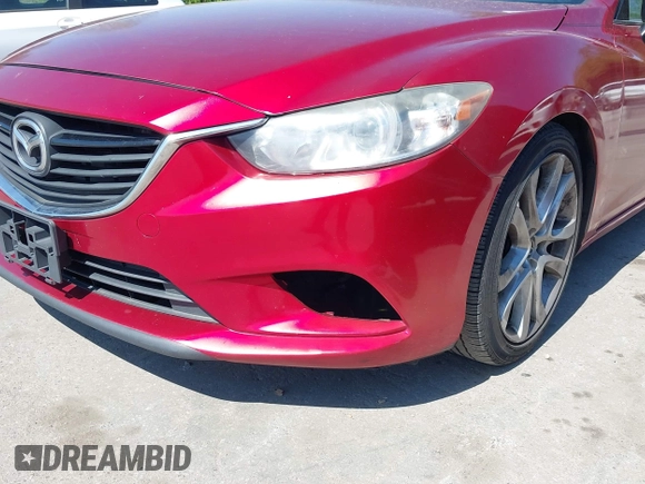 2014 Mazda Mazda6 i Touring with VIN JM1GJ1V66E1147617, listed as a IAAI auction lot 42154697 with 218,802 mi miles. Bid and sale history available at carsss.com. Image 6.