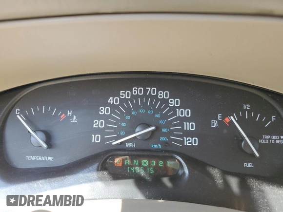 2005 Buick Century Custom with VIN 2G4WS52J151184623, listed as a Copart auction lot 77131664 with 143,515 mi miles and Salvage Title. Bid and sale history available at carsss.com. Image 9.