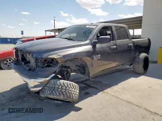 2022 Ram 1500 Tradesman z VIN 3C6RR6KG4NG291199, wystawiony jako Copart lot #56092405 z przebiegiem 42 804 mil mil oraz Szkoda całkowita • Salvage title. Historia ofert i sprzedaży dostępna na DreamBid. Obrazek 1.