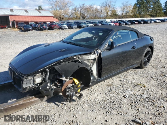 2013 Maserati GranTurismo Convertible Sport with VIN ZAM45VMAXD0071100, listed as a Copart auction lot 77978314 with 0 mi miles and Salvage Title. Bid and sale history available at carsss.com. Image 1.