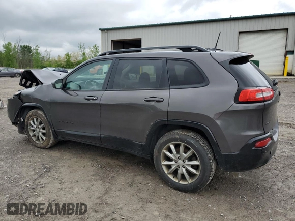 2018 Jeep Cherokee Latitude Tech Connect with VIN 1C4PJMCX8JD588624, listed as a Copart auction lot 59873355 with 108,896 mi miles and Salvage title. Bid and sale history available at DreamBid. Image 2.