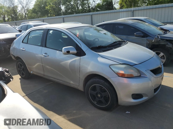 2010 Toyota Yaris with VIN JTDBT4K39A1380336, listed as a Copart auction lot 51855835 with 141,745 mi miles and Salvage Title. Bid and sale history available at DreamBid. Image 4.