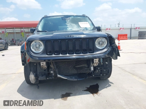 2017 Jeep Renegade Altitude with VIN ZACCJABB6HPG34806, listed as a IAAI auction lot 42414260 with 134,399 mi miles and . Bid and sale history available at DreamBid. Image 13.