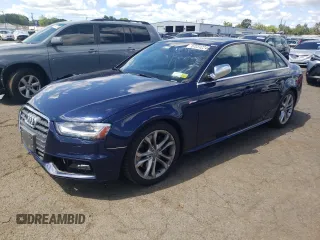 2014 Audi S4 Premium Plus z VIN WAUDGAFL9EA042802, wystawiony jako Copart lot #67231224 z przebiegiem 54 218 mil mil oraz Szkody całkowita. Historia ofert i sprzedaży dostępna na DreamBid. Obrazek 1.