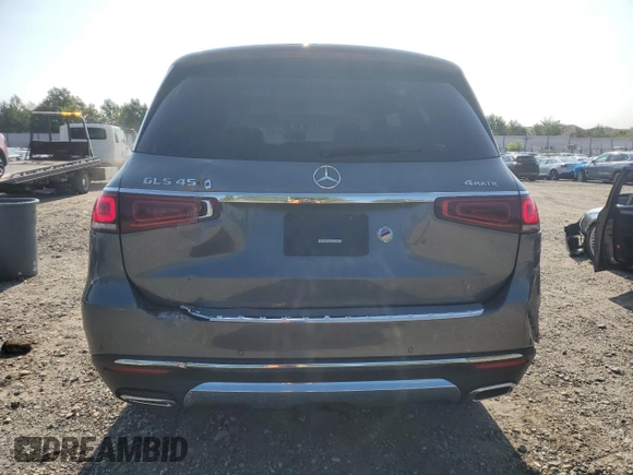 2020 Mercedes-Benz GLS 450 with VIN 4JGFF5KE3LA132145, listed as a Copart auction lot 70761804 with 61,485 mi miles and Salvage Title. Bid and sale history available at DreamBid. Image 6.