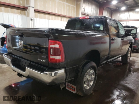 2023 Ram 2500 Big Horn with VIN 3C6UR5DJ7PG580593, listed as a Copart auction lot 61341974 with 4,650 mi miles and Clean Title. Bid and sale history available at carsss.com. Image 3.