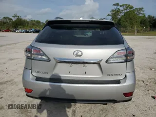 2010 Lexus RX 350 with VIN 2T2BK1BA7AC001406, listed as a Copart auction lot 63128955 with 220,634 mi miles and Salvage title. Bid and sale history available at DreamBid. Image 6.