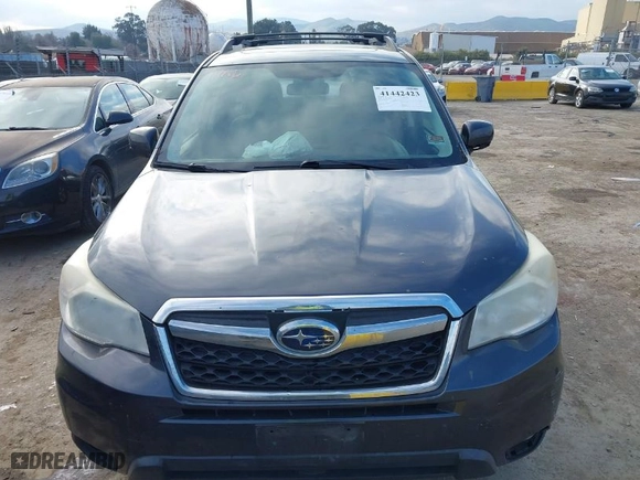 2014 Subaru Forester 2.5i Premium with VIN JF2SJAEC4EH498762, listed as a IAAI auction lot 41442423 with NaN miles. Bid and sale history available at carsss.com. Image 12.