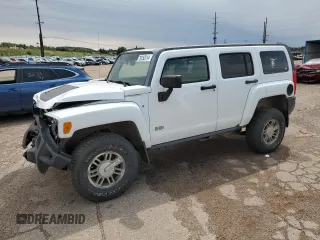 2006 Hummer H3 with VIN 5GTDN136668286254, listed as a Copart auction lot 70252514 with 112,987 mi miles and Salvage Title. Bid and sale history available at carsss.com. Image 1.