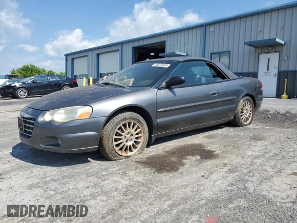 2005 Chrysler Sebring Touring with VIN 1C3EL55R55N625039, listed as a Copart auction lot 58078465 with 158,906 mi miles and Clean title. Bid and sale history available at DreamBid. Image 1.