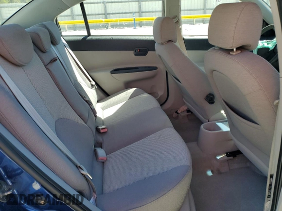 2007 Hyundai Accent GLS with VIN KMHCN46C57U106451, listed as a Copart auction lot 49670175 with 95,196 mi miles and Salvage Title. Bid and sale history available at carsss.com. Image 10.