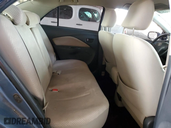 2008 Toyota Yaris with VIN JTDBT923581263652, listed as a Copart auction lot 53272385 with 214,883 mi miles and Salvage Title. Bid and sale history available at carsss.com. Image 10.
