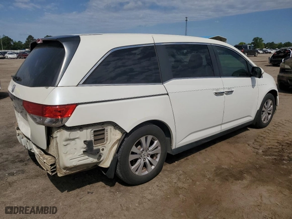 2015 Honda Odyssey EX with VIN 5FNRL5H41FB106681, listed as a Copart auction lot 52771175 with 191,092 mi miles and Salvage Title. Bid and sale history available at carsss.com. Image 3.