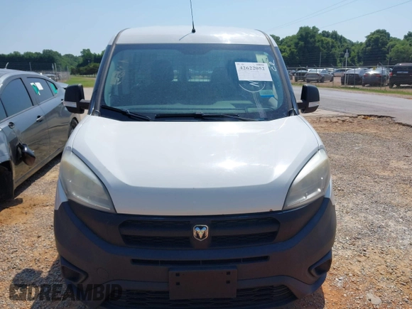 2017 Ram ProMaster City Cargo Tradesman with VIN ZFBERFAB0H6G41405, listed as a IAAI auction lot 42622052 with 327,163 mi miles and . Bid and sale history available at DreamBid. Image 12.