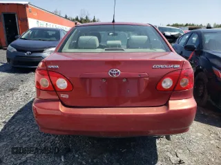 2006 Toyota Corolla CE with VIN 2T1BR32E26C710718, listed as a Copart auction lot 56579285 with 261,054 mi miles and Salvage title. Bid and sale history available at DreamBid. Image 6.
