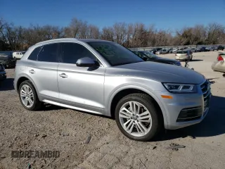 2018 Audi Q5 Premium Plus with VIN WA1BNAFY9J2047217, listed as a Copart auction lot 36977963 with 45,432 mi miles. Bid and sale history available at carsss.com. Image 4.