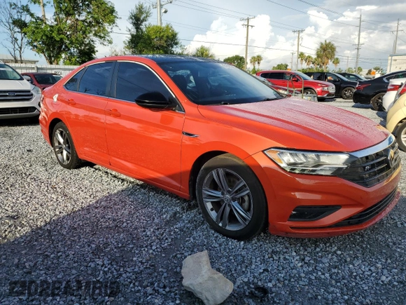 2021 Volkswagen Jetta S with VIN 3VWC57BU3MM091983, listed as a Copart auction lot 61805305 with 187,264 mi miles and Non repairable. Bid and sale history available at DreamBid. Image 4.