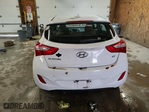 2013 Hyundai Elantra GT with VIN KMHD35LE5DU119086, listed as a Copart auction lot 73553854 with 91,452 mi miles and Salvage Title. Bid and sale history available at carsss.com. Image 6.