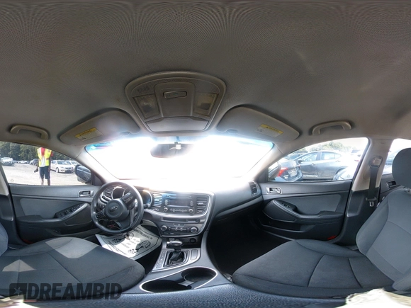 2015 Kia Optima LX with VIN 5XXGM4A70FG486256, listed as a IAAI auction lot 42211318 with 141,515 mi miles and . Bid and sale history available at DreamBid. Image 12.