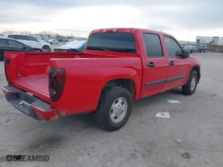 2008 Chevrolet Colorado LT w/1LT with VIN 1GCCS139188179668, listed as a IAAI auction lot 41281125 with 130,617 mi miles. Bid and sale history available at carsss.com. Image 4.
