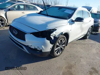 2018 Infiniti QX30 Premium with VIN SJKCH5CR1JA044904, listed as a IAAI auction lot 41849804 with 135,385 mi miles and . Bid and sale history available at DreamBid. Image 17.