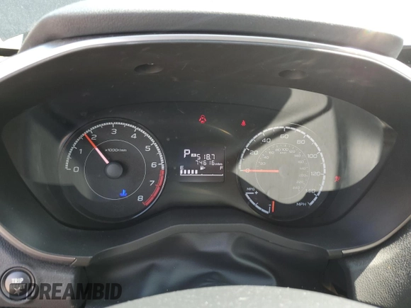 2019 Subaru Crosstrek Premium with VIN JF2GTACC3KH378482, listed as a Copart auction lot 58366965 with 74,616 mi miles and Salvage title. Bid and sale history available at DreamBid. Image 9.