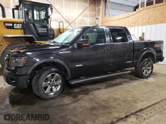 2013 Ford F-150 XL with VIN 1FTFW1ET8DKE41631, listed as a Copart auction lot 55074745 with 153,462 mi miles and Clean Title. Bid and sale history available at carsss.com. Image 1.
