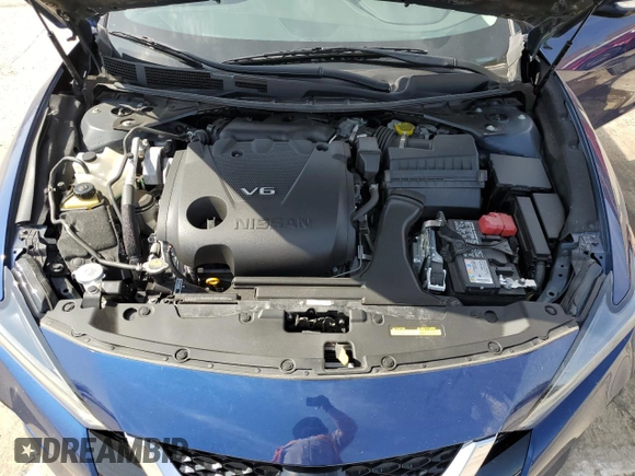 2023 Nissan Maxima SV with VIN 1N4AA6CV3PC508599, listed as a Copart auction lot 49536055 with 39,898 mi miles and Salvage title. Bid and sale history available at DreamBid. Image 12.