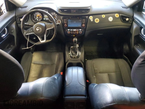 2017 Nissan Rogue S with VIN JN8AT2MV1HW028156, listed as a Copart auction lot 49515865 with 106,254 mi miles and Salvage Title. Bid and sale history available at carsss.com. Image 8.