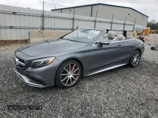 2017 Mercedes-Benz S 63 AMG with VIN WDDXK7JB6HA024820, listed as a Copart auction lot 57440235 with 29,808 mi miles and Salvage title. Bid and sale history available at DreamBid. Image 1.