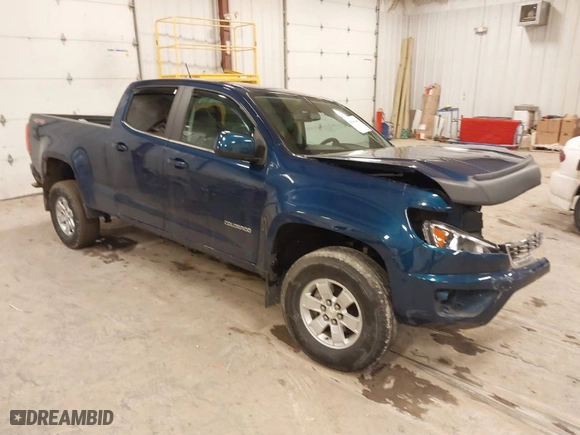 2020 Chevrolet Colorado 4WD Work Truck with VIN 1GCGTBEN7L1113061, listed as a IAAI auction lot 41688068 with 1 mi miles. Bid and sale history available at carsss.com. Image 1.