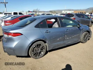 2023 Toyota Corolla Hybrid LE with VIN JTDBCMFE7P3013461, listed as a Copart auction lot 46107765 with 90,344 mi miles and Salvage Title. Bid and sale history available at carsss.com. Image 3.