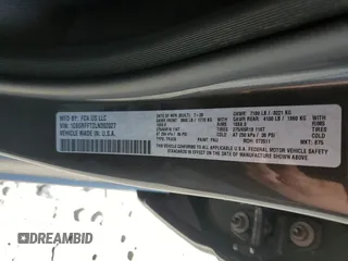 2020 Ram 1500 Big Horn with VIN 1C6SRFFT2LN392027, listed as a Copart auction lot 52883145 with 80,669 mi miles and Clean Title. Bid and sale history available at carsss.com. Image 12.