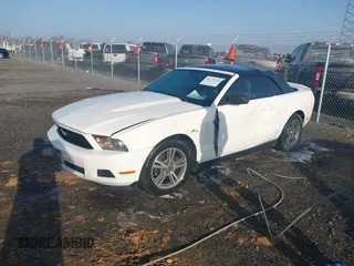 2012 Ford Mustang V6 with VIN 1ZVBP8EM0C5212707, listed as a IAAI auction lot 41775024 with 144,116 mi miles and . Bid and sale history available at carsss.com. Image 18.