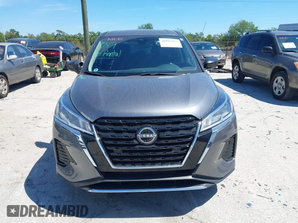 2023 Nissan Kicks S with VIN 3N1CP5BV5PL552026, listed as a IAAI auction lot 41882997 with 16,623 mi miles. Bid and sale history available at carsss.com. Image 13.