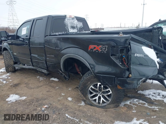 2012 Ford F-150 XL with VIN 1FTFX1ET9CFD01043, listed as a IAAI auction lot 41574319 with 87,573 mi miles. Bid and sale history available at carsss.com. Image 3.