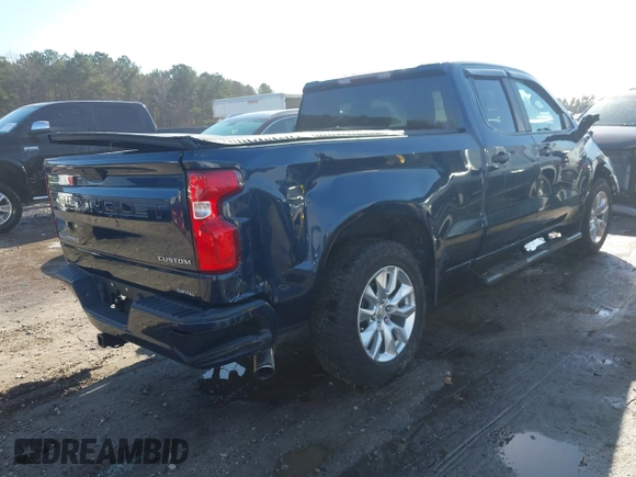 2020 Chevrolet Silverado 1500 Custom with VIN 1GCRWBEH9LZ338061, listed as a IAAI auction lot 41150721 with 67,026 mi miles. Bid and sale history available at carsss.com. Image 4.