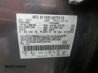 2011 Ford Explorer Limited с VIN 1FMHK8F86BGA55194, выставлен на аукционе Copart как лот 59581145 с пробегом 151 444 миль миль и Чистый • Clean title. История ставок и продаж доступна на DreamBid. Изображение 13.