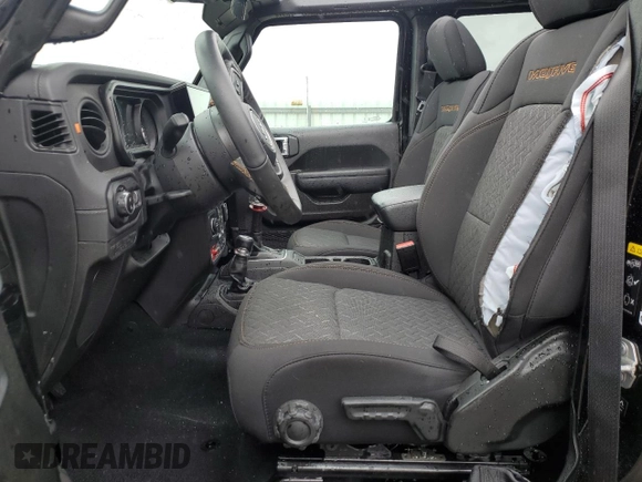 2024 Jeep Gladiator Mojave X with VIN 1C6JJTEG3RL116367, listed as a Copart auction lot 56517935 with 8,926 mi miles and Salvage title. Bid and sale history available at DreamBid. Image 7.