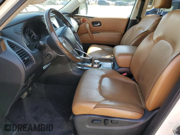 2016 Infiniti QX80 with VIN JN8AZ2NC5G9402910, listed as a Copart auction lot 67541834 with 174,471 mi miles and Salvage Title. Bid and sale history available at carsss.com. Image 7.