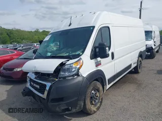 2022 Ram ProMaster Cargo z VIN 3C6MRVJG7NE120741, wystawiony jako IAAI lot #42205225 z przebiegiem 165 564 mil mil oraz . Historia ofert i sprzedaży dostępna na DreamBid. Obrazek 2.
