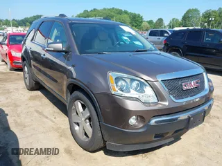 2010 GMC Acadia SLT1 z VIN 1GKLRMED3AJ191662, wystawiony jako IAAI lot #42585434 z przebiegiem 153 255 mil mil oraz . Historia ofert i sprzedaży dostępna na DreamBid. Obrazek 1.