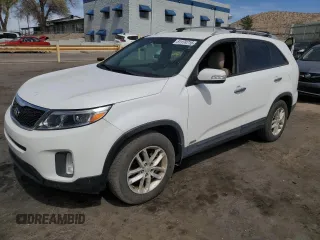 2015 Kia Sorento LX with VIN 5XYKTDA7XFG652288, listed as a Copart auction lot 51174715 with 125,534 mi miles and Clean Title. Bid and sale history available at carsss.com. Image 1.