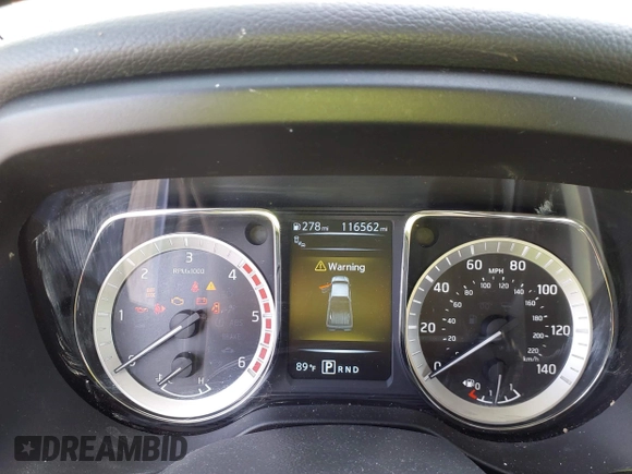 2017 Nissan Titan Pro-4X z VIN 1N6BA1F45HN519305, wystawiony jako IAAI lot #41689197 z przebiegiem 116 562 mil mil oraz . Historia ofert i sprzedaży dostępna na DreamBid. Obrazek 7.