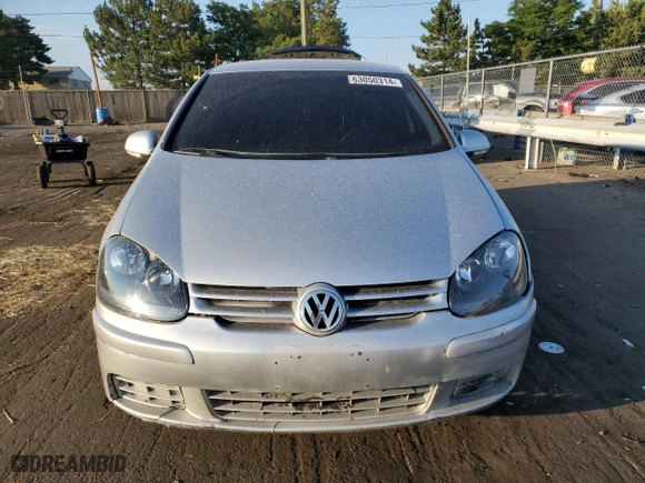 2007 Volkswagen Rabbit with VIN WVWDR91K87W171887, listed as a Copart auction lot 63050314 with 181,432 mi miles and Salvage Title. Bid and sale history available at carsss.com. Image 5.